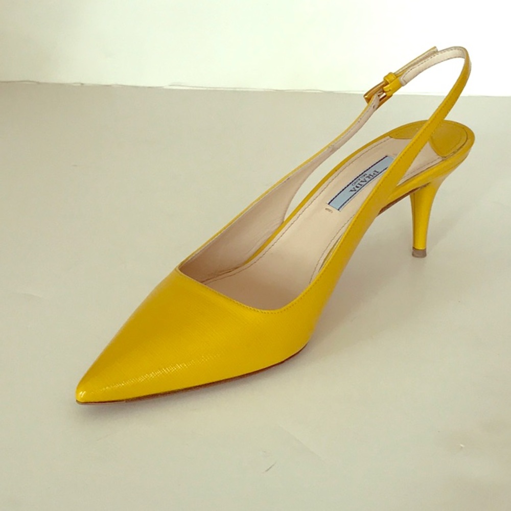 Prada slingback pump